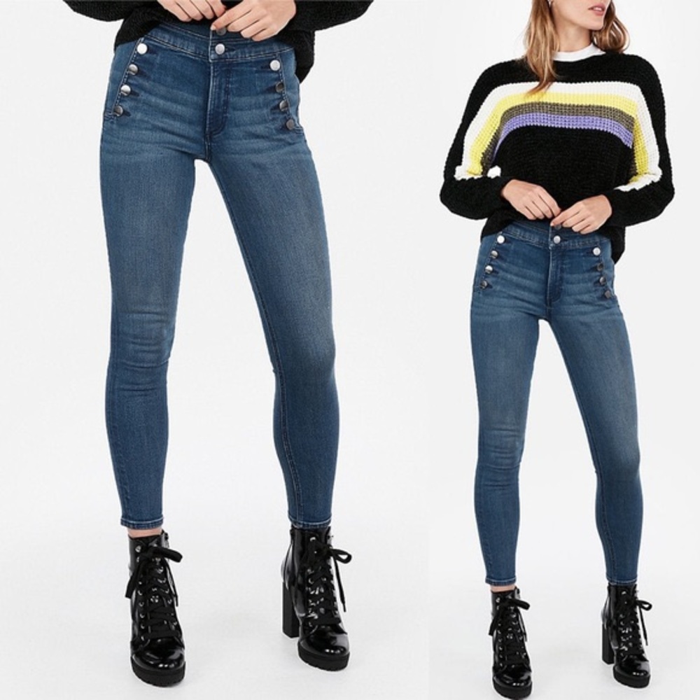 Express High Waisted Jeans